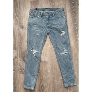 Abercrombie & Fitch Men's Felix Super‎ Slim Stretch Denim Jeans Distressed 32X30